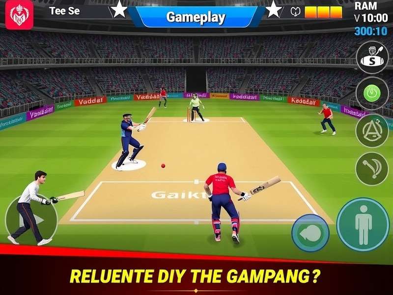 Vadodara Sports Rush cricket gameplay